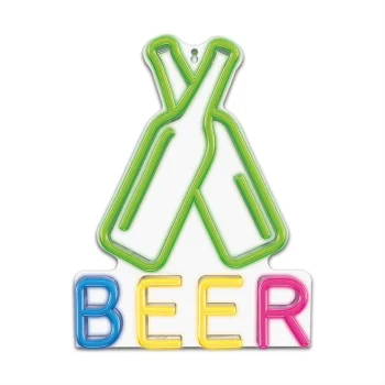 Forever Neon Декоративная Светодиодная Лампа Рисунок Освещение, BEER |...