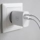3Mk Protection FlowPower 30W 1A1C PD 3.0 QC4+ sienas lādētājs, balts
