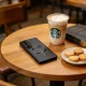 Tech-Protect MagFlex MagSafe vāciņš Samsung Galaxy A27 5G, caurspīdīgs/melns
