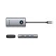 Orico PW11-5P USB-C Hubs (1x USB-A 3.0, 2x USB-A 2.0, 1x USB-C PD, 1x HDMI), Pelēks