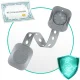 Skapīšu drošības slēdzenes Ricokids 798201, 6 gab., pelēkas