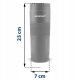 Berdsen BD-784 Vacuum Flask with Straw 590 ml, Black