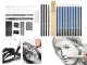 Professional Sketching and Drawing Set 32 in 1, Black