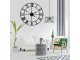 Liels Stilīgs Sienas Pulkstenis ar Romiešu Cipariem, 60cm | Large Stylish Wall Clock with Roman Numerals