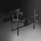 Maclean MC-482 TV Wall Mount, 60-120\", up to 120 kg, Black