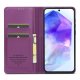 Samsung Galaxy A55 ( SM-A556B/DS ) LC.IMEEKE PU Leather Wallet Protective Book Case Cover, Purple | Telefona Vāciņš...
