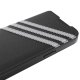 Adidas iPhone 14 Pro atverams vāciņš maciņš grāmatiņa OR Booklet PU, melns/balts