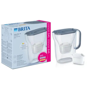 Фильтр-кувшин для воды Brita Style Essential 2.4 л, синий, с 2 картриджами