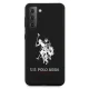 Samsung Galaxy S21 (SM-G991) US Polo Silicone Logo Case Cover (USHCS21SSLHRBK), Black | Чехол Кейс...