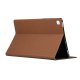 Samsung Galaxy Tab S6 Lite (SM-P610 / P615) Cloth Skin PU Leather Case Book Cover, Coffee | Чехол Книжка...