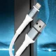 3mk Hyper Cable N-SERIES USB-A / Lightning kabelis 1 m 12W, balts