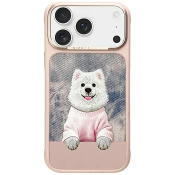 MagSafe Vāciņš iPhone 17 Pro Max Nimmy Gentle Pets Dog - Rozā | Phone Case Cover