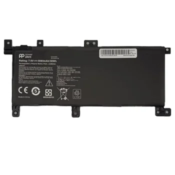 Klēpjdatora akumulators ASUS C21N1509, 5000 mAh, 7.6V, Power Plant