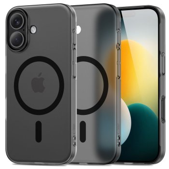 Tech-Protect MagSlim MagSafe maciņš iPhone 17 - matēts melns | Phone Case Cover Matte Black