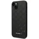 Karl Lagerfeld Saffiano Mono Metal Logo vāciņš iPhone 14 Plus, melns
