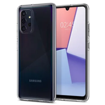 Samsung Galaxy A72 (SM-A725F/DS) Spigen Liquid Crystal TPU Case Cover, Transparent | Чехол Кейс Бампер...