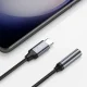 Tech-Protect UltraBoost USB-C uz 3.5mm mini jack pāreja, melna