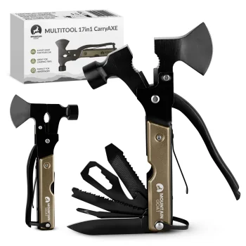 Многофункциональный инструмент 17в1 CarryAXE Mountain Goat, черный