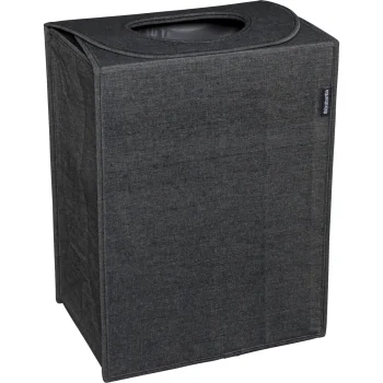 Складная корзина-мешок для белья Brabantia 55 L, черный