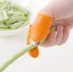 Thumb protector with knife and 5 finger guards, orange