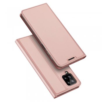 Samsung Galaxy A22 4G (SM-A225) DUX DUCIS Magnetic Case Cover, Pink | Telefona Vāciņš Maciņš Apvalks Grāmatiņa