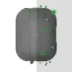 Uniq case Valencia AirPods Pro grey/gunmetal gray Antimicrobial