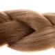 Kanekalons Sintētiskās Ombre Afro Bizes Frizūrām 60cm, Krēms | Synthetic Ombre Afro Braids for Hairstyles