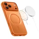 Tech-Protect Magpeak MagSafe CC vāciņš iPhone 17 Pro Max Matēti oranžs