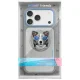 Чехол Nimmy Glasses Cool Dog MagSafe для iPhone 17, Серый
