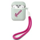Apple AirPods 2gen / 1gen Guess Silicone Vintage Case Cover, Blue