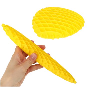 Fidget Worm Stretchy Sensory Anti-Stress Toy, Yellow