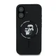 Apple iPhone 16 Plus 6.7\'\' Karl Lagerfeld Karl&Choupette Glitter MagSafe Cover Case, Black | Telefona Vāciņš...
