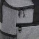 Travel thermal bag for storing and carrying warm or cold food on the beach/picnic, 16l, gray