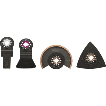 Makita B-67496 Starlock Multi-Tool Tile Accessory Set, 4-Piece