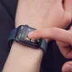 Wozinsky Watch Glass hibrīda aizsargstikls Oppo Watch 41 mm, melns
