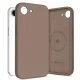 Tech-Protect Silicone MagSafe vāciņš iPhone 16e / 17e, brūns