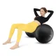 4Fizjo Peanut Air Ball vingrošanas bumba, 45x90 cm, melna