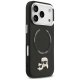 Karl Lagerfeld Karl & Choupette Pins MagSafe Case for iPhone 17 Pro Max, Black