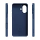 Чехол Etteri Silicone Mag для Apple iPhone 17, темно-синий