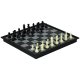 Magnetic Travel Chess Set, Folding Board with Storage
