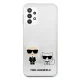 Karl Lagerfeld vāciņš Samsung Galaxy A32 5G KLHCA32CKTR Karl & Choupette, caurspīdīgs