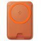MagSafe Magnetic Wallet Spigen Valentinus MagFit+ Orange