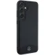 Mercedes Samsung Galaxy S24 Case Leather Textured & Plain MagSafe, Black