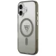 Guess IML Gradient Triangle Logo MagSafe vāciņš iPhone 17 — olīvu | Phone Case Cover