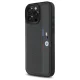 BMW iPhone 16 Pro Case M Perforated Tricolor Detail Line - Dark Gray