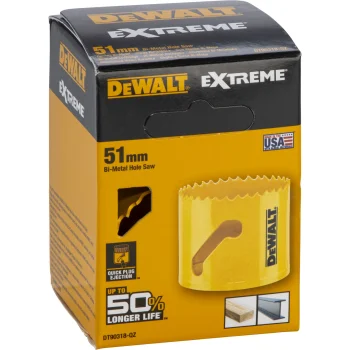 Биметаллическая коронка DeWalt DT90318-QZ 51 мм