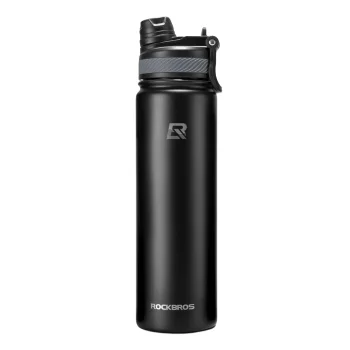 Rockbros termiskā velo pudele 650 ml, melna