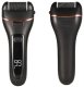 Rechargeable Electric Foot File Callus Remover with LCD Display, Black