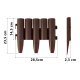Garden Edging Plonos 220 cm PL-961, brown