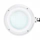 Elegante 6031 Kosmētiskā lampa ar lupu, stiprināma pie galda, 3D